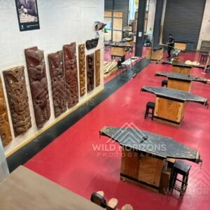 Tradition in Practice. Carving Studio at Te Puia, Rotorua