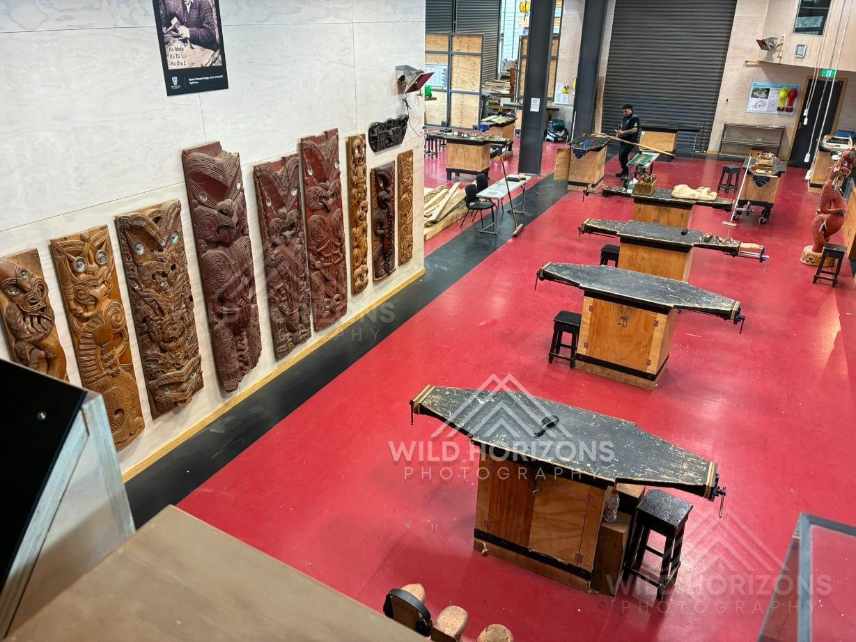 Tradition in Practice. Carving Studio at Te Puia, Rotorua