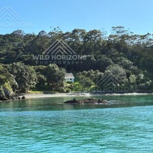 Captain Cook Memorial Plaque in a Sheltered Bay. Bay of Islands, New Zealand