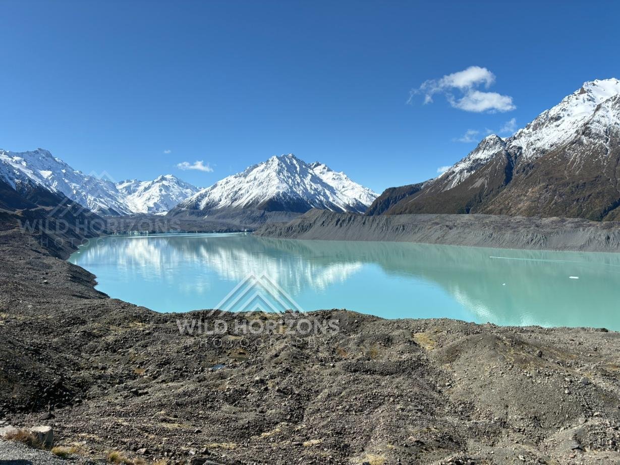 Tasman Glacier Lake, Aoraki / Mount Cook National Park, South Island, New Zealand