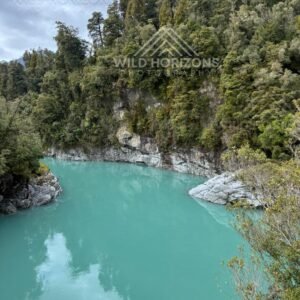 Still Waters of Hokitika Gorge Pool. Hokitika, New Zealand.