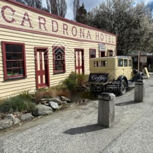 Cardrona Hotel Heritage Street Scene, New Zealand