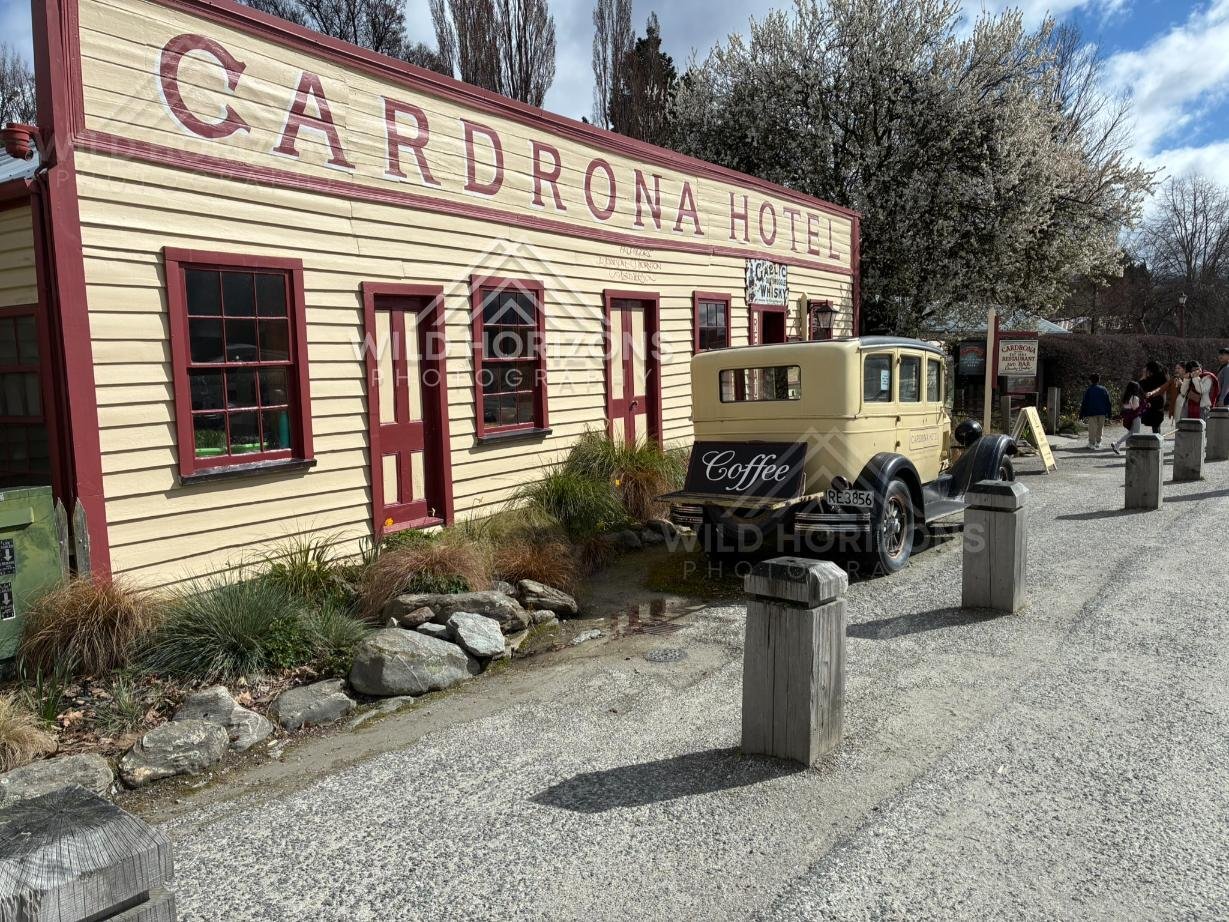 Cardrona Hotel Heritage Street Scene, New Zealand