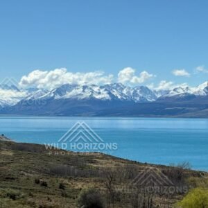 Aoraki / Mount Cook Across Lake Pukaki, New Zealand
