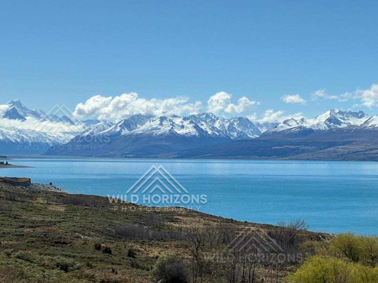 Aoraki / Mount Cook Across Lake Pukaki, New Zealand