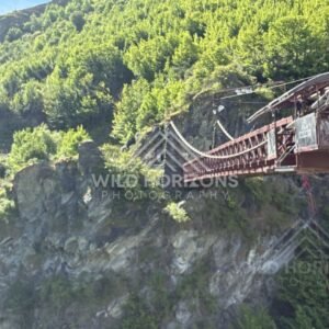 Serene Landscape near Kawarau Gorge near the Bungy Bridge. South Island, New Zealand