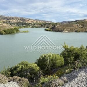 Rugged Gorge View above Cromwell area. South Island, New Zealand