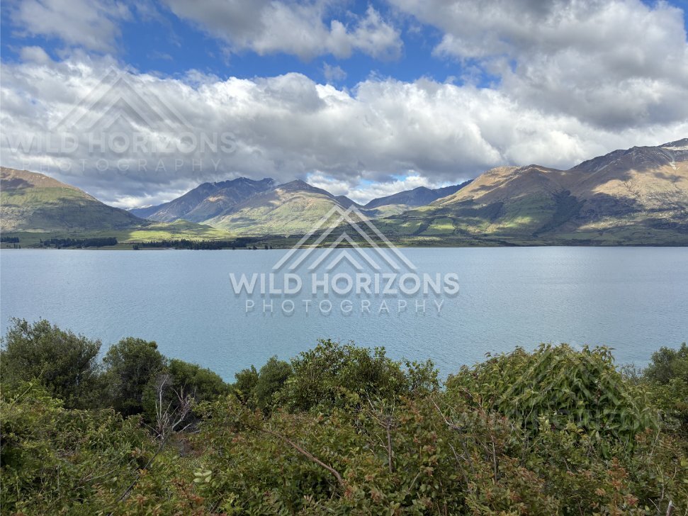 Moody River Bend at Queenstown–Glenorchy Road. South Island, New Zealand
