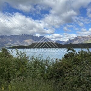 Scenic Landscape View Captured Along the Route. On The Road From Queenstown To Glenorchy, New Zealand