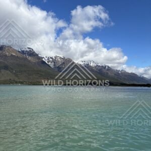 Scenic Landscape View Captured Along the Route. The Glenorchy / Routeburn Area, New Zealand