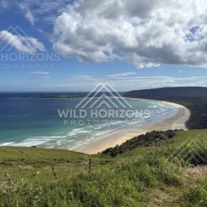 Sweeping Surf Bay and Long Sandy Beach, The Catlins, New Zealand