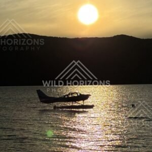 Sunset Over Lake Te Anau New Zealand