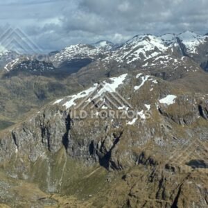 Rocky Alpine Plateau in Fiordland. Fiordland, New Zealand.