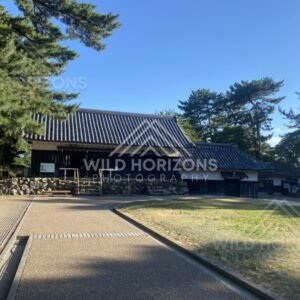 Traditional Gatehouse Buildings at Matsue Castle Grounds. Matsue, Japan.
