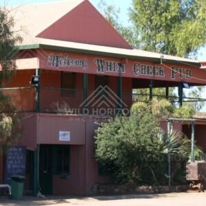 Historic Whim Creek Hotel on the North West Coastal Highway. Whim Creek, Australia.