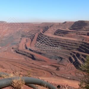 Lookout view across the Fimiston Super Pit workings. Kalgoorlie-Boulder, Australia.