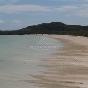 Broad tidal flats leading to forested hills. Cape York, Queensland, Australia.