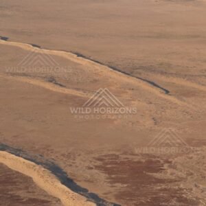 Track along a major dune crest. Simpson Desert, Australia.