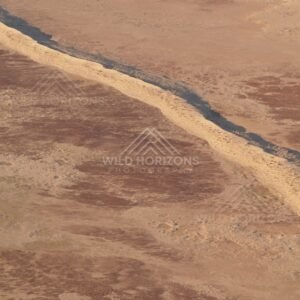 Wind-ripple textures on dune face. Simpson Desert, Australia.