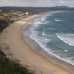 Sweeping Five Rocks beach view. Queensland, Australia.