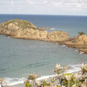 Rocky platforms on Byfield coast. Queensland, Australia.